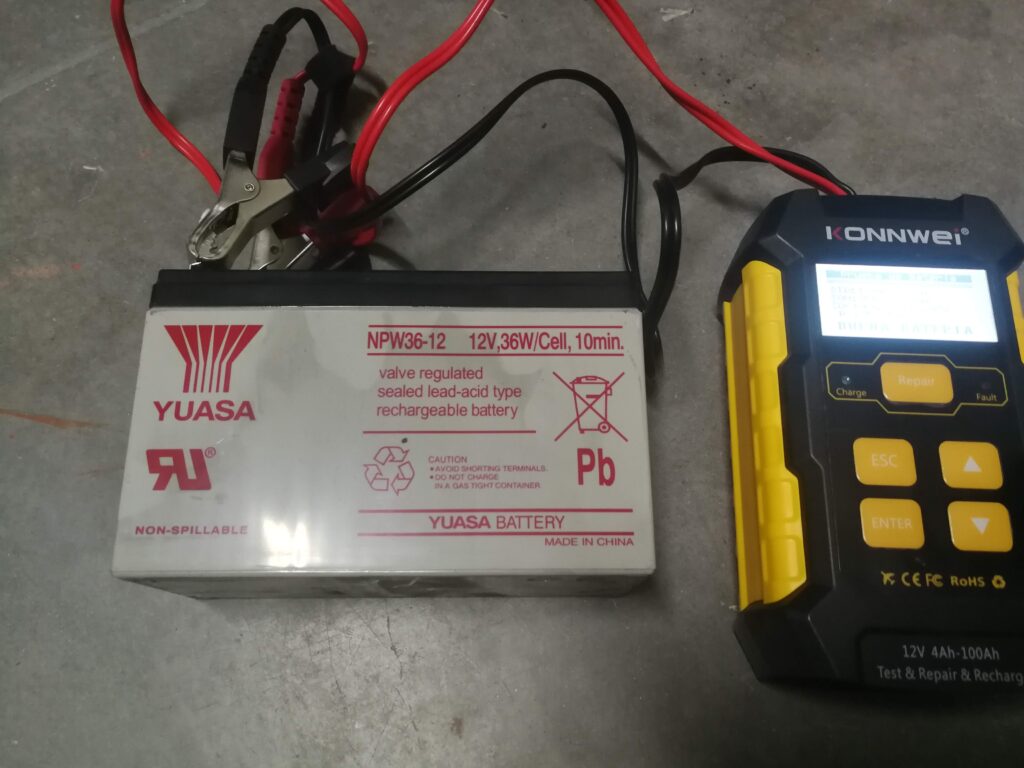 Verificación baterías